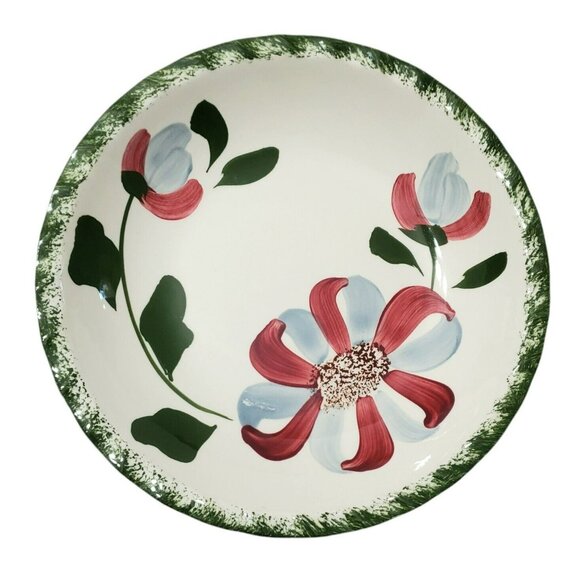 Blue Ridge Southern Potteries Soup Bowl 8" Whirligig Salad Cereal Dish READ - Picture 6 of 8